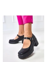 Polobotky na podpatku  model 218165 Solea