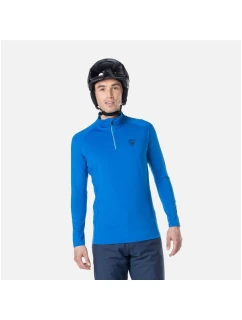 Rossignol Classique 1/2 Zip T-shirt blue pánské