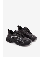 Pánské sportovní sneakersy Big Star SS174285 černé