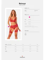 Smyslné kalhotky Belovya garter panties - Obsessive Smyslné kalhotky Belovya garter panties - Obsessive