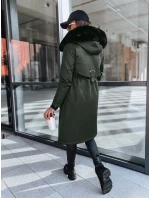 Dámská zimní bunda parka LUSTER green FashionStreet TY3955 Dámská zimní bunda parka LUSTER green FashionStreet TY3955