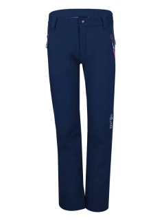 Dívčí/chlapecké kalhoty Trollkids Kids Fjell Softshell Pant navy blue (117-114)