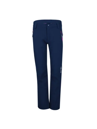 Dívčí/chlapecké kalhoty Trollkids Kids Fjell Softshell Pant navy blue (117-114)