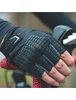 Cyklistické rukavice Rockbros S169BGR L s gelovými polštářky - šedé Cyklistické rukavice Rockbros S169BGR L s gelovými polštářky - šedé
