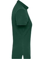 Daiber JN 1805 Dámské pracovní elastické bio polo - Solid 02.1805 dark green
