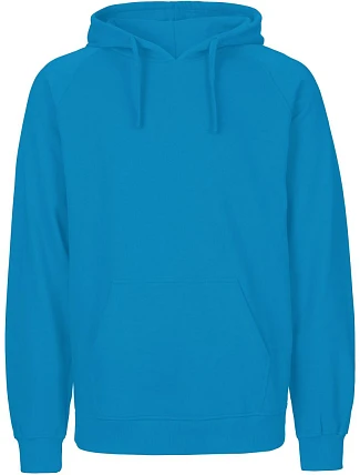 Neutral O 63101 Pánská mikina s kapucí z bio bavlny 77.6311 sapphire