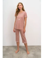 Vamp - Dvoudílné dámské pyžamo 16016 - Vamp Vamp - Dvoudílné dámské pyžamo 16016 - Vamp