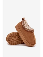 Dětské sněhule s výšivkou Camel Prina Dětské sněhule s výšivkou Camel Prina