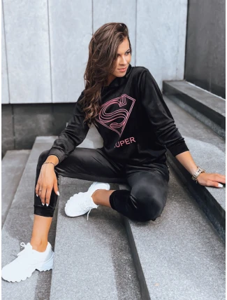 Dámské černé tepláky Vogue Velour FashionStreet AY0876