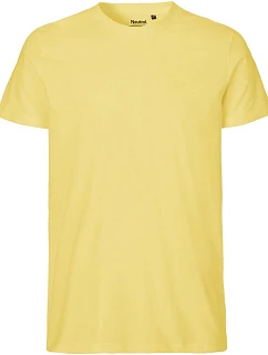 Neutral O 61001 Pánské tričko z bio bavlny 77.6101 dusty yellow