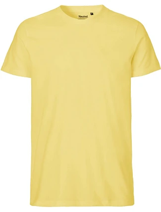 Neutral O 61001 Pánské tričko z bio bavlny 77.6101 dusty yellow Neutral O 61001 Pánské tričko z bio bavlny 77.6101 dusty yellow