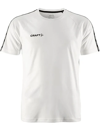 Craft Teamwear Squad Go Contrast Jersey M Pánské kontrastní sportovní tričko 82.2725 white Craft Teamwear Squad Go Contrast Jersey M Pánské kontrastní sportovní tričko 82.2725 white