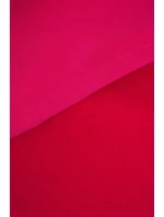 Šaty s kapucí a bočním rozparkem fuchsiová Šaty s kapucí a bočním rozparkem fuchsiová