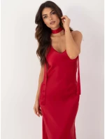 Šaty LK SK 509715.51 tmavě červené