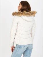 Dámská bunda NM KR P22 6627 18P bílá Dámská bunda NM KR P22 6627 18P bílá