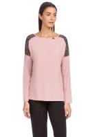 Vamp - Dvoudílné dámské pyžamo 15207 - Vamp pink zephyr xxl