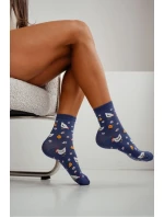 Dámské ponožky Slepice a kuřata 0200.219