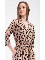 Dámský župan krátký Leopard Dámský župan krátký Leopard