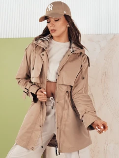 Dámská přechodná bunda parka MOZA béžová FashionStreet TY4283