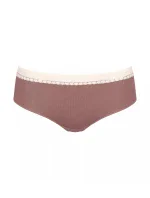 Dámské kalhotky GO Ribbed R Hipster C2P - BROWN - hnědé M003 - SLOGGI