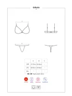 Erotická souprava Giftella set - OBSESSIVE