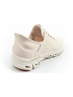 Skechers Glide-Step dámské tenisky comfort ecru Slip-ins dámské