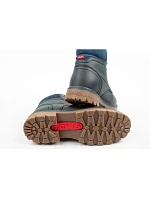Dětské kotníkové boty Levis Forrest Nova v tmavě modré barvě Dětské kotníkové boty Levis Forrest Nova v tmavě modré barvě