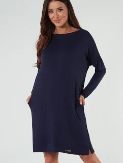 Italská móda Akord tunika dlouhá barva: tmavě modrá