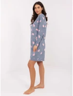 DU KN noční košile FP 100.26 tmavě modrá DU KN noční košile FP 100.26 tmavě modrá