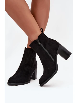 Boty na podpatku  model 222972 Step in style