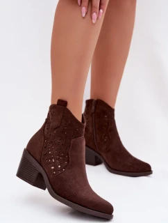 Boty na podpatku  model 224620 Step in style