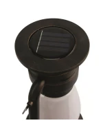 RETRO SOLÁRNÍ LAMPA TANČÍCÍ PLAMENY 54 LED SMD