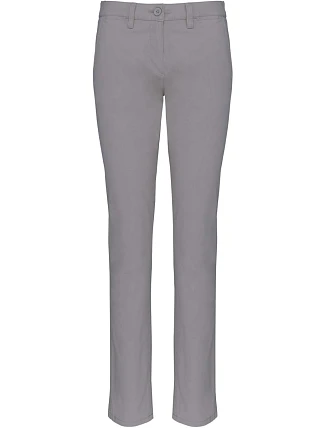 Kariban K 741 Dámské chino kalhoty 20.K741 fine grey Kariban K 741 Dámské chino kalhoty 20.K741 fine grey