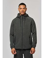 Kariban ProAct PA 358 Pánská tréninková bunda 20.P358 deep grey heather Kariban ProAct PA 358 Pánská tréninková bunda 20.P358 deep grey heather