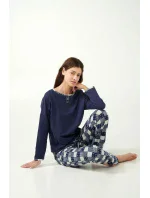 Vamp - Dámské hřejivé pyžamo 21433 - Vamp