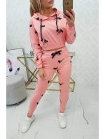 Sada s potiskem pistole meruňková