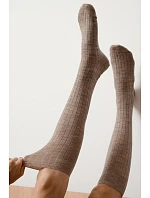 Dámské podkolenky MERINO WOOL s pruhem 130 Dámské podkolenky MERINO WOOL s pruhem 130