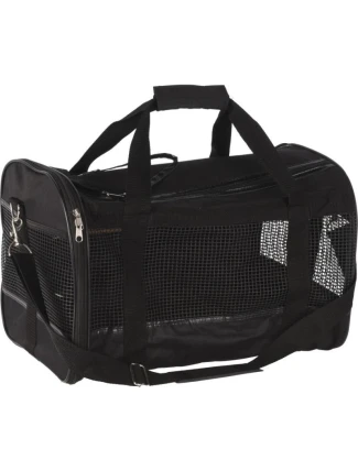 PŘEPRAVKA PRO PSY A KOČKY 46X29X30CM ČERNÁ