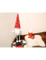 DEKORATIVNÍ TRPASLÍK S TELESKOPICKÝMI NOHAMI 56-75CM