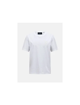 Pánské tričko PEAK PERFORMANCE M Original Graphic Tee, bílá barva Pánské tričko PEAK PERFORMANCE M Original Graphic Tee, bílá barva
