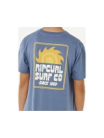 Chlapecké tričko RIP CURL Pacific Rinse Sunrise Tee-Boy, modré, dětské Chlapecké tričko RIP CURL Pacific Rinse Sunrise Tee-Boy, modré, dětské