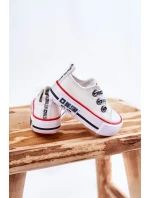 Dětské látkové tenisky BIG STAR KK374048 Bílá