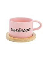 KAFIŠTOOO - růžový hrníček makronka 200 ml KAFIŠTOOO - růžový hrníček makronka 200 ml