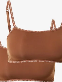 Nevyztužená braletka 2pack QD3806E BO8 bronzová/sandalwood - Calvin Klein