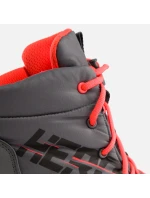 Unisex kotníkové zimní boty Rossi Podium Hero RNLMC09 Tmavě šedá s červenou - Rossignol