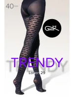 LORIEN - 29 Vzorované punčocháče