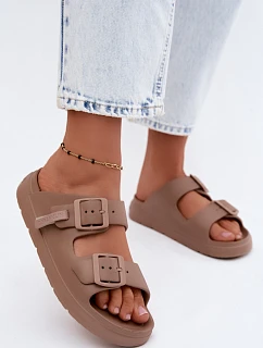 Klapky na platformě model 228376 Step in style