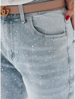 Dámské džínové kalhoty JEWELSTAR blue FashionStreet UY2444 Dámské džínové kalhoty JEWELSTAR blue FashionStreet UY2444