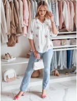 Dámské džínové zvonové kalhoty s páskem MODELISS modré FashionStreet UY2480