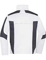 Daiber JN 821 Pracovní bunda - Strong 02.0821 white/carbon